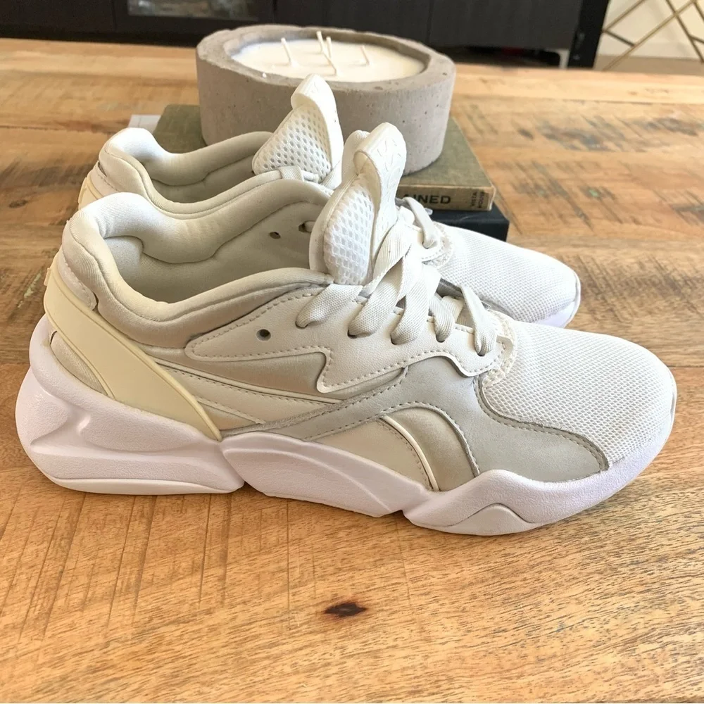 Puma Nova GRL BOSS Women’s Sneakers Size 8 Color Marshmallow